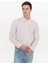 Erkek Slim Fit Uzun Kollu Gömlek-Bej 3