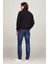 Erkek Çeyrek Fermuarlı Sahte Yaka Sweatshirt - Siyah 3