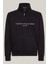 Erkek Çeyrek Fermuarlı Sahte Yaka Sweatshirt - Siyah 5