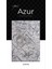 Azur UZ02E Gri Mavi Pamuk Akrilik Yumuşak Dokulu Modern Kilim Halı 2