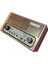 NS-8123 RADYO USB / Tf Kart / Fm Retro Taşınabilir Bluetooth Hoparlör 1