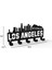 Los Angeles Metal Anahtarlık Siyah 1