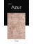 Azur UZ03A Bej Pamuk Akrilik Yumuşak Dokulu Modern Kilim Halı 2