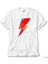David Bowie Lighting Beyaz Tişört 1