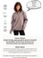Oversize Fit Dik Yaka Yarı Fermuarlı Şardonlu Gri Kadın Sweatshirt - Cass 2