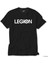 Legion Logo Siyah Tişört 1