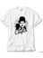 Charlie Chaplin Wall Beyaz Tişört 1