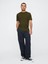 Erkek Haki Everyday Soft Grafikli T-Shirt 4