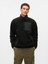 Erkek Siyah Gap Logo Sherpa Sweatshirt 1