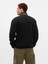 Erkek Siyah Gap Logo Sherpa Sweatshirt 5