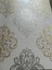 Damask Desenli Gold Gümüş Silinebilir Klasik Duvar Kağıdı 5m2 1