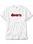 The Doors Logo Red Beyaz Tişört 1