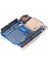 Arduino Sd Kart Rtc Saat Data Kayıt Logger Shield DS1307 2x LED Prototip Pcb Alanı Reset Butonu 3