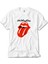 The Rolling Stones Logo Beyaz Tişört 1