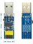 Esp-01 CH340 USB Bağlantı Adaptörü Uyumlu Reset Butonlu ESP01 ESP8266 ESP-01S Wifi Modül Ayar 1