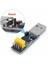Esp-01 CH340 USB Bağlantı Adaptörü Uyumlu Reset Butonlu ESP01 ESP8266 ESP-01S Wifi Modül Ayar 4