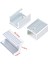 TO220 Aluminyum Soğutucu Set Radyatör Entegre Transistör Mosfet Bjt LM78XX LM317 Irfxxx Tdaxx 5