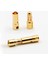 5 Çift 3.5mm Altın Kaplama Banana Dişi Erkek Soket 40A Pil Batarya Lion Bullet Plug 5