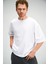 Erkek Oversize Beyaz T-Shirt 1