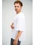 Erkek Oversize Beyaz T-Shirt 5