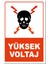 Yüksek Voltaj Levhası Pvc Veya Alüminyum K. 1