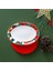 Istanbul Porselen Starlight Fine Bone New Year Yılbaşı Kayık Tabak Multicolor 26 cm 1