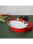 Istanbul Porselen Starlight Fine Bone New Year Yılbaşı Kayık Tabak Multicolor 26 cm 2