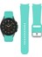 Samsung Galaxy Watch 6 44MM ile Uyumlu Kordon Kavis Tasarımlı Silikon Kayış 1