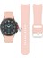 Samsung Galaxy Watch 5 Pro 45MM ile Uyumlu Kordon Kavis Tasarımlı Silikon Kayış 1