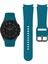 Samsung Galaxy Watch 6 40MM ile Uyumlu Kordon Kavis Tasarımlı Silikon Kayış 1