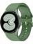 Samsung Galaxy Watch 7 44 mm ile Uyumlu Kordon Kavis Tasarımlı Silikon Kayış 1