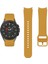 Samsung Galaxy Watch 6 44MM ile Uyumlu Kordon Kavis Tasarımlı Silikon Kayış 1