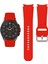 Samsung Galaxy Watch 5 Pro 45MM ile Uyumlu Kordon Orijinal Kavis Tasarımlı Silikon Kayış 1