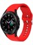 Samsung Galaxy Watch 5 Pro 45MM ile Uyumlu Kordon Orijinal Kavis Tasarımlı Silikon Kayış 2
