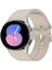 Samsung Galaxy Watch 5 Pro 45MM ile Uyumlu Kordon Kavis Tasarımlı Silikon Kayış 1