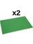 2'Li 40x30x2 Cm Polietilen Kesme Tahtası Kesim Levhası 1