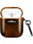 Airpods 1 / 2 Için Yağ Balmumu Deri Dokusu Kulaklık Kılıfı (Yurt Dışından) 1