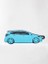 Ford Focus Için Anahtarlık Çift Renkli 1