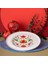 Istanbul Porselen Nar Fine Bone Servis Tabağı Mavi 27 cm 2