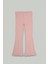 Flare Fitilli Ispanyol Paça Kız Çocuk Açık Pembe Pantolon 2