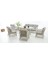 Roleks Rattan Bahçe Balkon Oturma Grubu (3+1+1+1+1+Masa) 2