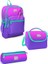 Coral High Pembe Mor Renk Geçişli 3’lü Okul Çanta Seti 1