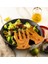El yapımı ahşap salata çatalı, doğal ve şık tasarım, 15x9 cm, 1 kişilik set 1