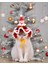 Yılbaşı Kedi Şapkası Hediye Noel Kedi Şapkası Sevimli Hayvan Noel Evcil Hayvan Aksesuarı 1