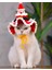 Yılbaşı Kedi Şapkası Hediye Noel Kedi Şapkası Sevimli Hayvan Noel Evcil Hayvan Aksesuarı 4