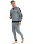Uzun Kol Erkek Pijama Takım 18813 2