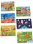 6 Adet 16 Parça Eğitici ve Öğretici Ahşap Çocuk Puzzle & Yapboz Bebek Çocuk Oyuncak 1
