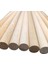 Ahşap Kavale Maket Yapımı Çıta Kavela Fırınlanmış Meşe Silindir 30 cm 20 mm 10 Adet 2
