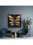 2li Gold Eskitme Kelebek Kanvas Tablo 60 x 120 cm x 2 3