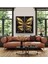 2li Gold Eskitme Kelebek Kanvas Tablo 60 x 120 cm x 2 5
